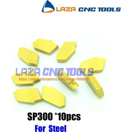 Free Shipping 10pcs SP300 Carbide Parting off Tips,Tungsten Carbide Inserts, cutting Insert for Parting Blades SPB26-3/SPB32-3