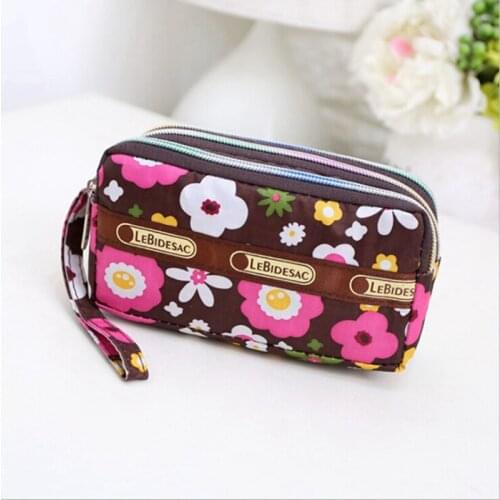 Hot Sell Cartoon Printing Clutch Purse Casual Small Womens Wallet Cute Coin Purse