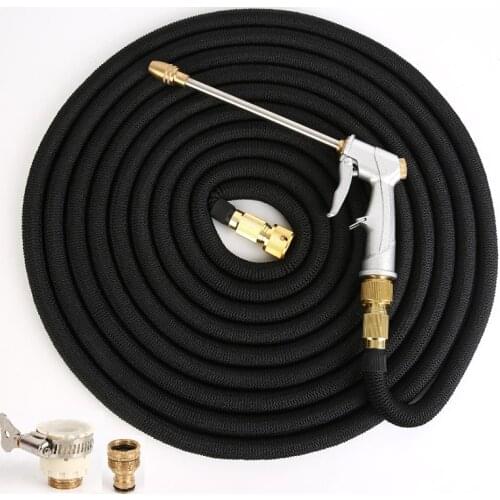 High Pressure Car Wash Magic Hose Water Gun Set Garden Magic Telescopic Hose Pressure Washer Sprayer Gun Dropshipping