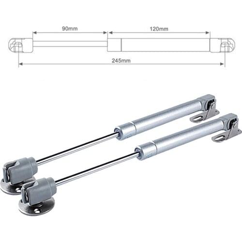 Copper Force Cabinet Door Lift Support Gas Strut Hydraulic Spring Hinge Kitchen Cupboard Hinge Furniture Hardware