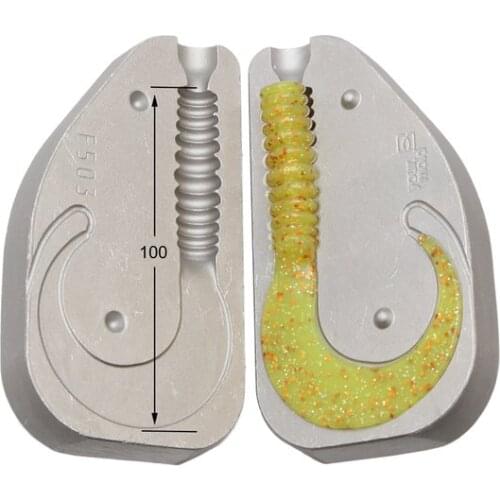 SOFT LURES MOULD mold SOFT baits mm.100 P503