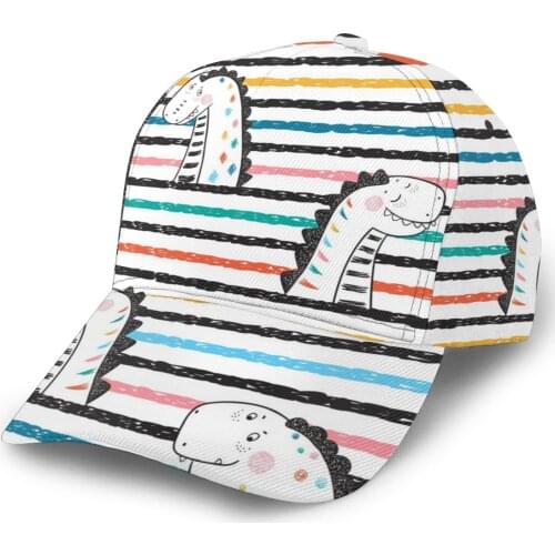 CINESSD 2020 New Baseball Cap Fishing Caps Men Outdoor Hunting Hat Hiking Hat Cartoon Cute Dinosaurs