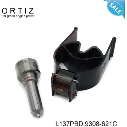 ORTIZ original 7135-661 Repair Kit 9308-621C 9308621C and L137PBD nozzle ,control valve 28239294, 28440421 common rail unit
