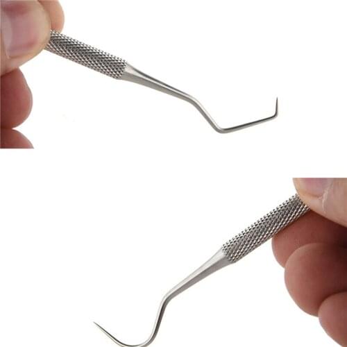 Portable Outdoor Toothpick Set Stainless Steel Toothpick And Toothpick Holder Portable Rust-resistance Outdoor Tooth Pick Tools
