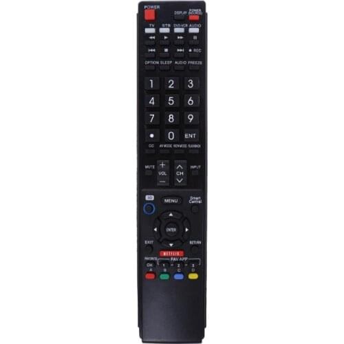 Remote Control for Sharp AQUOS TV LC-60LE822E LC-60LE822E 1026 LC-60LE741E RC4847 GA841WJSA GA943WJSA GB058WJSA