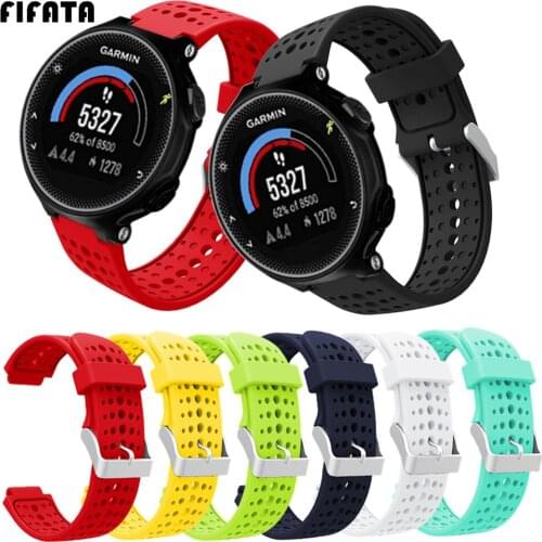 For Garmin Forerunner 235 Replacement Smart Watch Silicone Sport Strap For Forerunner 220/230/235/620/630/735XT Band Accessories