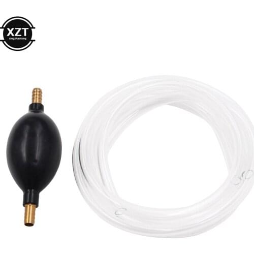 Hand Pump Siphon Gasonline Handheld House Fuel Liquid Transfer Diesel Water Gas Tools Petrol Fuel Pool Fish Tank Transfer 210CM