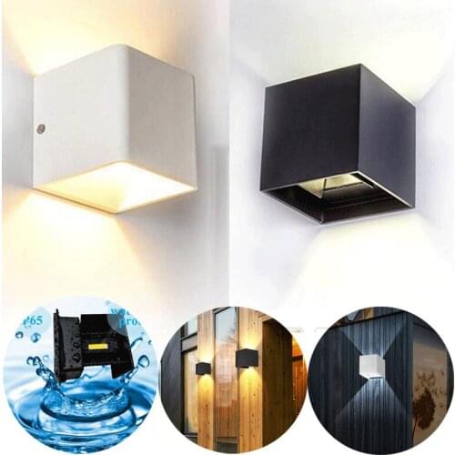 LED Square Wall Lamp Hall Porch Walkway Living Room bedroom light Fixture Party & Holiday DIY DecorationsNew