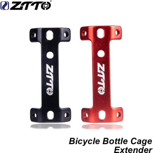 ZTTO MTB Double Headed Bicycle Bottle Cage Extender Ultralight Aluminum Alloy Mountain Road Bike Frame Water Cup Holder Expander