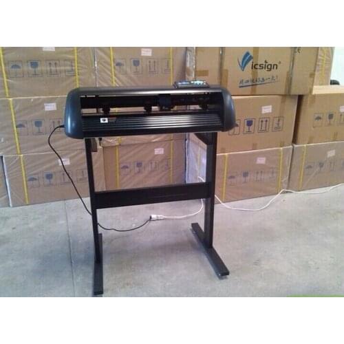Vicsign 24" HWF630 Segment Cutting Plotters Auto Contour Cutting Plotters with steel standing feet for Advertising Graphic