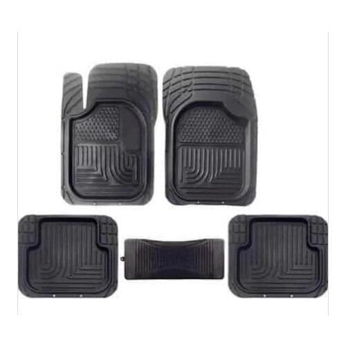 Bushing Pool Mat 3D Black 5 Pieces Universal Compatible For All Vehicles