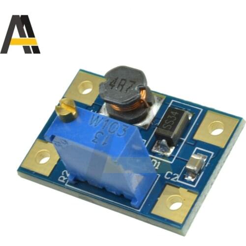 1pcs DC-DC 2-24V to 2-28V Step Up Adjustable Power Module SX1308 Step Up Boost Converter Large current 2A SX1308