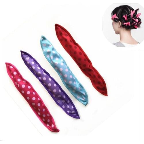 5 Pcs/Lot Hair Curlers Soft Sleep Pillow Hair Rollers Set Best Flexible Foam and Sponge Magic Hair Care DIY Hair Styling Tools