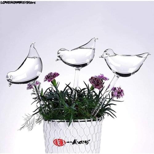 14 Style Automatic Flower Self Watering Device Plastic Plant Waterer Globes Bird Owl Heart Shape Indoor Outdoor