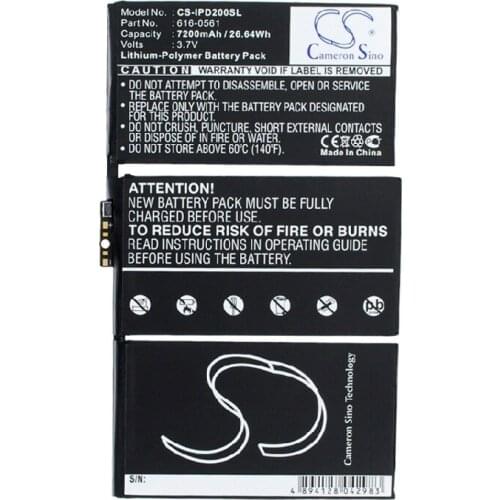 CameronSino for iPad 2 A1316 A1376 A1395 A1396 A1397 616-0559 616-0561 battery