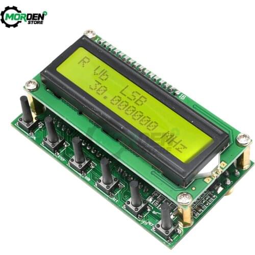 0-55MHz LCD Backlight Digital DDS Function Signal Generator Module Based AD9850 Frequency Generator Tester for HAM Radio VFO LSB