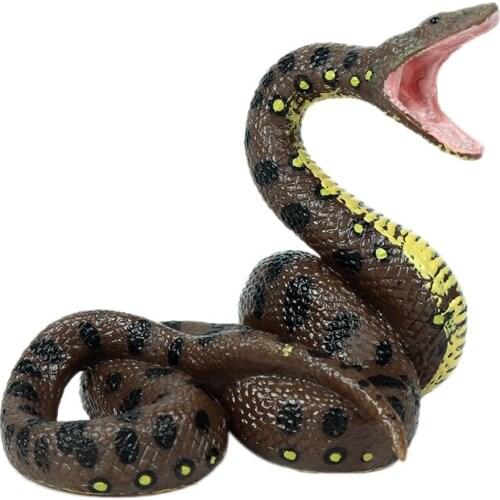 ChildrenS Toy Snake Model Simulation Reptile Giant Python Big Python Wild Animal Snake Model