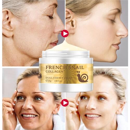 LAIKOU Snail Face Cream Hyaluronic Acid Anti-Wrinkle Anti-aging Facial Day Cream Collagen Moisturizer Nourishing Skin Serum Care