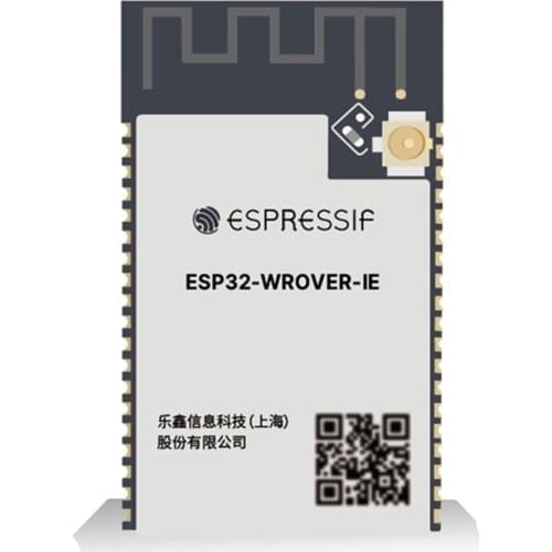 ESP32-WROVER-IE 4MB 8MB 16MB Espressif Systems Dual-Core Wi-Fi & Bluetooth Module IPEX Antenna