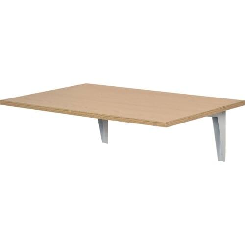 HOMCOM folding kitchen and dining Wall Table 60x40x1,5cm side table Color white/Wood (Wood)