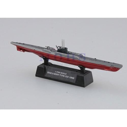 EASY MODEL scale model 37318 1/700 scale submarine assembled model finished scale german submarine U9B NAVY 1943