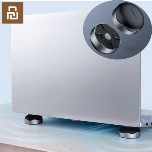 Xiaomi 1Pair Magnetic Laptop Stand Portable Laptop Cooling Feet Stand Desktop Notebook Heat Reduction Pad Holder Bracket