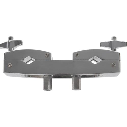 Metal Connecting Clamp Holder Bracket Percussion Drum Set for Cowbell Accessory