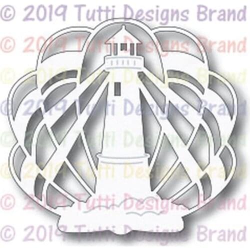 New 2021Seashell Lighthouse Metal Cutting Dies for DIY Scrapbooking and Card Making Decorative Embossing Craft No Stamp