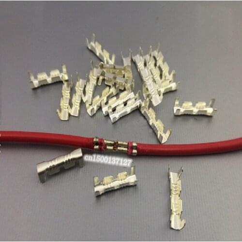 Crimping wire and wire buckle line Middle docking terminal copper 0.5-1.5 square