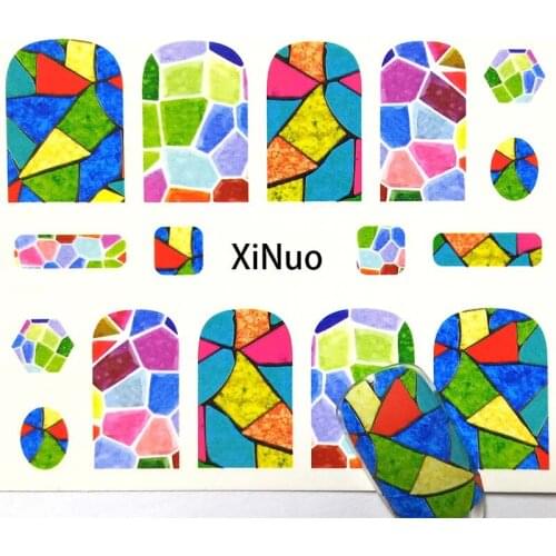 Nail Art Tips Embossed Nail Sticker Flower Adhesive DIY Manicure Slider Decorations Decals C21/C22/C23/C24