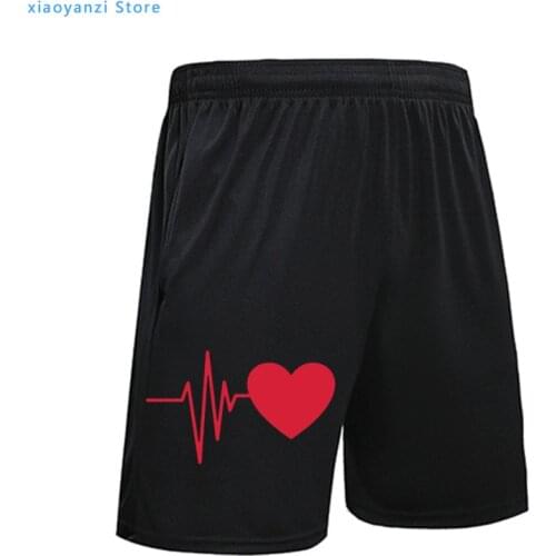 Gourd doll 2020 Sport Shorts Men Cool Summer Basketball Short Love Print Mens Shorts Casual Multicolor Pattern Sweatpants