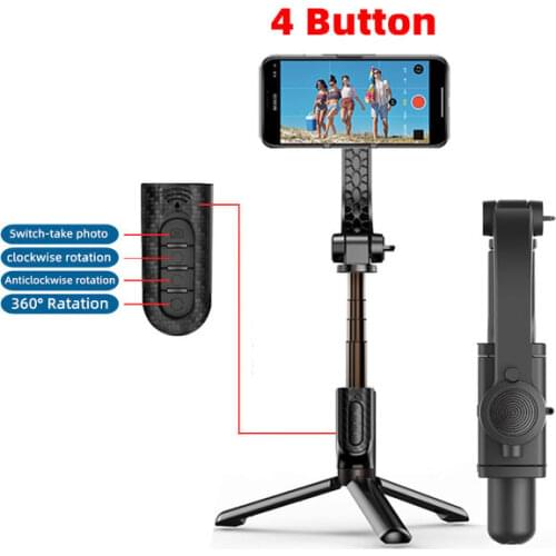 Gimbal Stabilizer for Phone Automatic Balance Selfie Stick Bluetooth Tripod Compatible for Smartphone Camera Stabilizer
