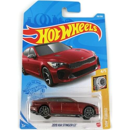 2021-118 Hot Wheels 1/64 2019 KIA STINGER GT Metal Diecast Cars Collection Kids Toys Vehicle For Gift