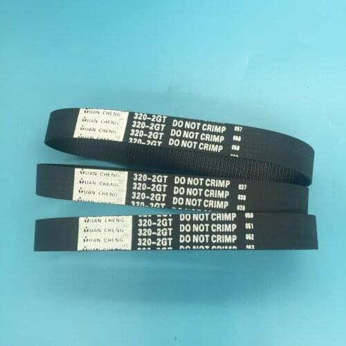3pcs/lot Inkjet printer 320-2GT X Y Axis small belt for Infiniti Phaeton Challenger Flex O ring timing motor belt 320-S2M