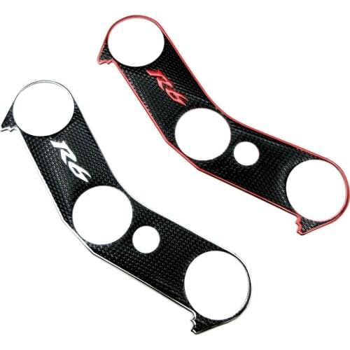 3D Motorcycle Decals Pad Triple Tree Top Clamp Upper Front End Waterproof Stickers For Yamaha YZF600 YZF R6 06-16 2006 2007-2016
