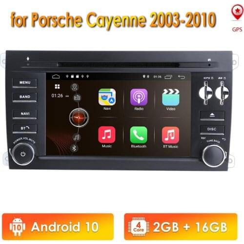 7 Inch IPS Android Autoradio for Porsche Cayenne 2003 - 2010 Car Radio Multimedia Player GPS Navigation Stereo Bluetooth DVD