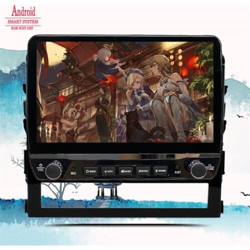 Android 10 Car Radio For Toyota Land Cruiser 200 11 2015 2016 2017 2018 2019 2020 Navigation GPS Multimedia Player DVD Cassette