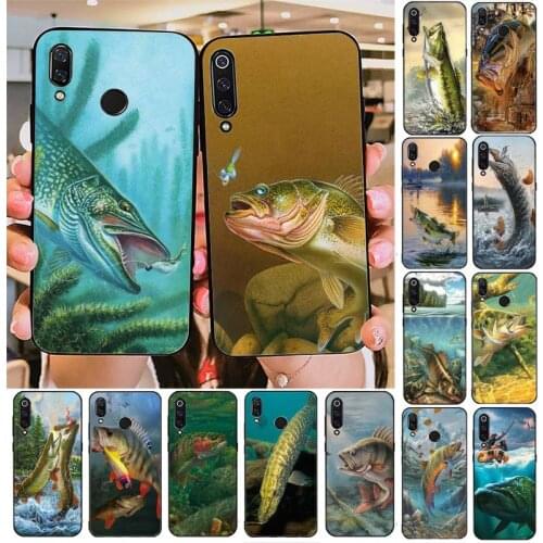 YNDFCNB Pike Fish Art Fishing Lure Phone Case For Redmi note 8Pro 8T 6Pro 6A 9 Redmi 8 7 7A note 5 5A note 7 case