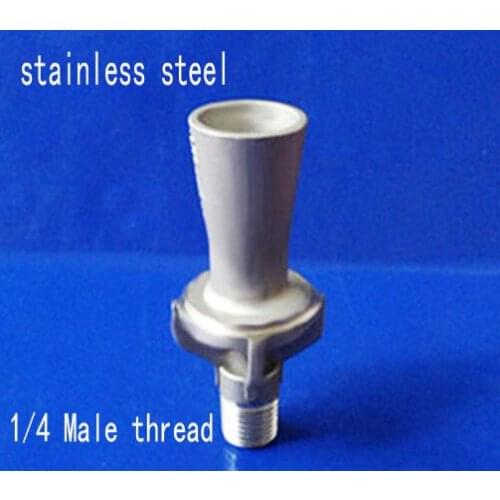 1/4 Stainless steel mixer Eductor nozzle,Venturi mixing nozzle,electrode-position chemical Container Tank liquid Jet Eductor