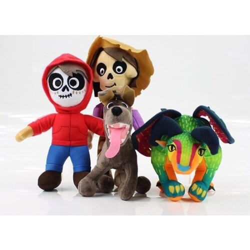 17-23cm Hot Movie plush cartoon doll toy cute Miguel Riveras Ernesto de la Cruz Hector soft stuffed kawaii plush doll gift