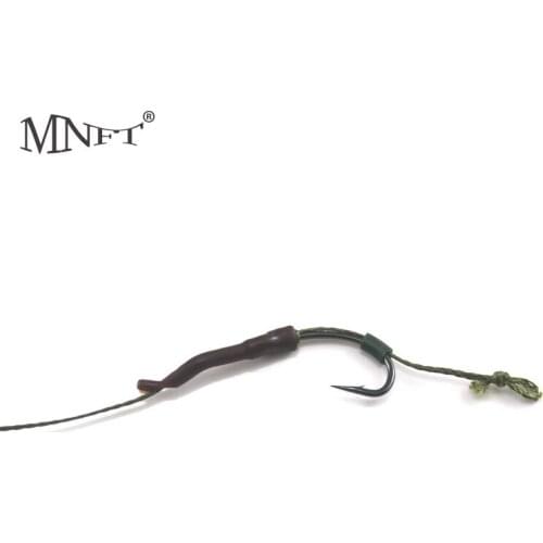 MNFT 20 Set Carp Fishing Rig Hook Group Fishhook Set Europe Hook Size 6# 8# 10# 12# Wholesale Fishing Accessories