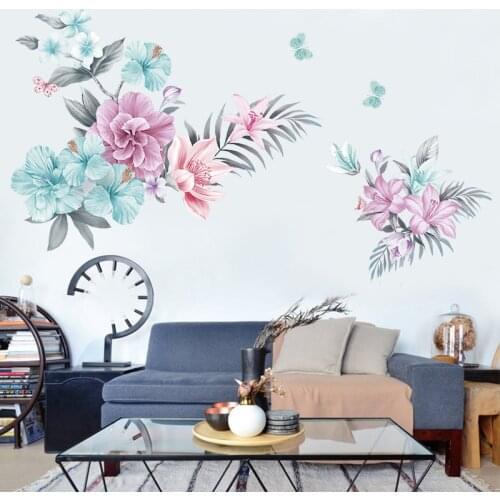 Chinese Style Wall Stickers VSCO Girl Room Decor Aesthetic Living Room Bedroom Modern Home Decoration Art Fridge Stickers DIY