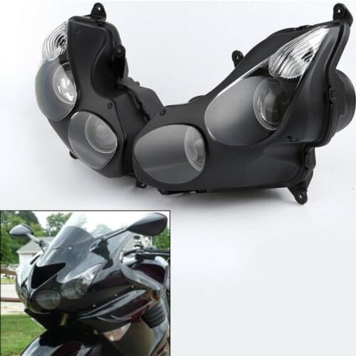 Front Headlight Lamp Assembly For Kawasaki Ninja ZX14R ZX-14R ZZR 1400 2006-2011