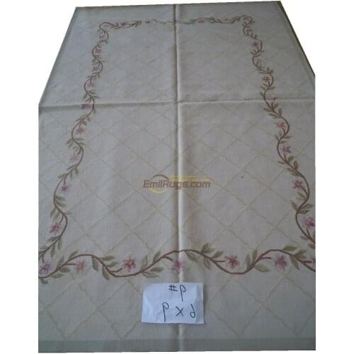 Luxury Natural Sheep Wool The Aubusson Savonnerie, A Handmade French Garden, Is Beautifully Embroidered With Rugs