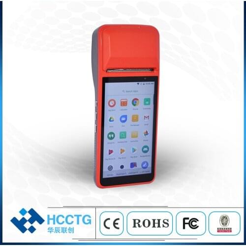 R330 Android Touch POS Handheld Smart POS terminal with 4G 3G WIFI Bluetooth Barcode Scanner Thermal Printer