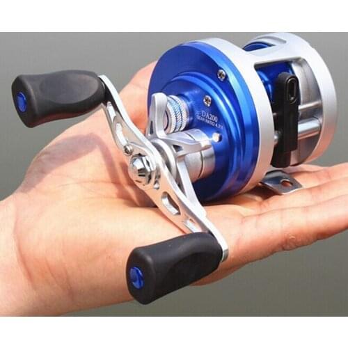 Double centrifugal brake 4.7:1Corrosion-resistant bearings fishing reel spinning metal Right Left Hand Bait Casting Fishing Reel