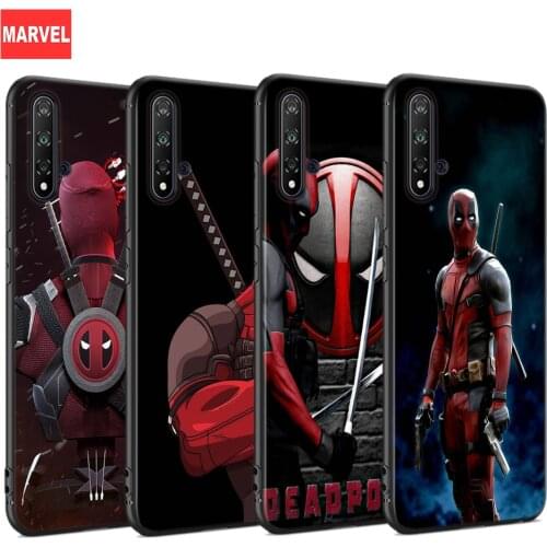 Silicone Cover Deadpool Marvel Art For Huawei Nova 8 7 6 SE 5T 7i 5i 5Z 5 4 4E 3 3i 3E Lite 2 2i Pro Phone Case