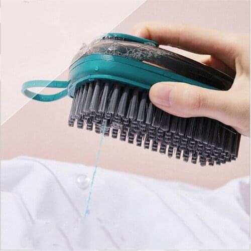Dish Washing Tool Cleaning Brush Soap Dispenser Bowls Cleaning Sponge Brush For Kitchen Organizer kitchen Accessories