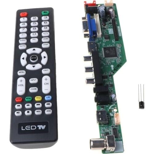 Universal LCD Controller Driver Board Kit V29 AV TV VGA HDMI USB Interface Replace SKR.03 T.V56.03 T.V53.03 TV Motherboard