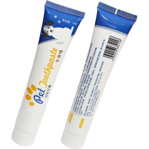 Edible Dog Puppy Cat Toothpaste Teeth Cleaning Care Oral Hygiene Pet Supplies Bedding Small Animals Pet Products